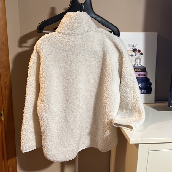 Ruby Rd Teddy Bear Sweater Cream sz L - Picture 5 of 6